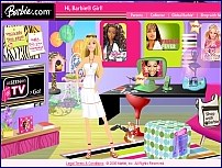 www.barbie.com gry online flash zabawy dla dzieci